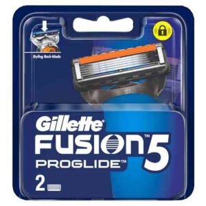 Gillette Fusion Proglide Blades for men 2 count Pack