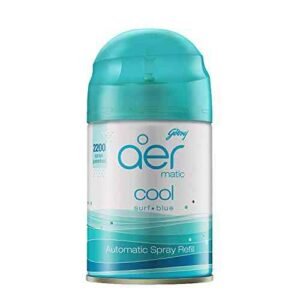 Godrej aer Matic Refill – Automatic Room Fresheners | Cool Surf Blue (225ml)