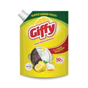 Giffy Liquid Dishwash Gel 2 Litre Pouch