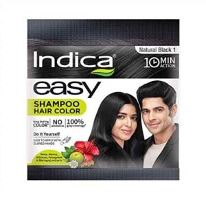 Indica Easy Do-It-Yourself 10 Minutes Hair Color Shampoo18ml