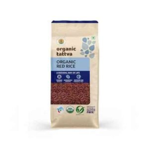 Organic Tattva  Organic Red Rice 1 KG Pouch